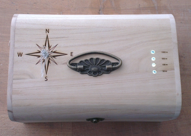 Secret Lock Wooden Box